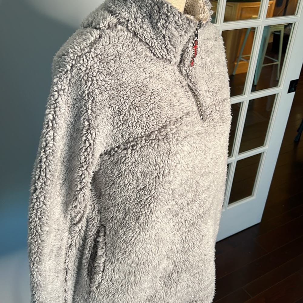 Workshop Republic 3/4 zip fleecy pullover - Picture 6 of 9